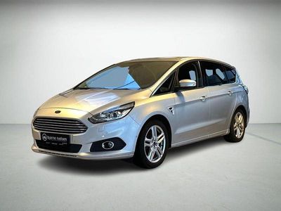 Sølvmetal Brugt 2016 Ford S-MAX Titanium MPV | 168.888 kr. (Dyr)