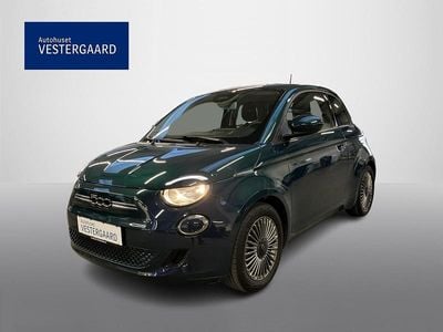 Grøn Brugt 2021 Fiat 500e Icon Hatchback | 129.795 kr. (Lidt for dyr)