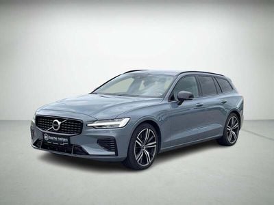 Grå Brugt 2021 Volvo V60 R-Design Stationcar | 369.990 kr. (Lidt for dyr)