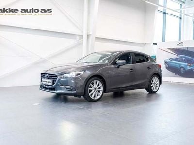Brunmetal Brugt 2017 Mazda 3 Optimum Hatchback | 149.900 kr. (Dyr)