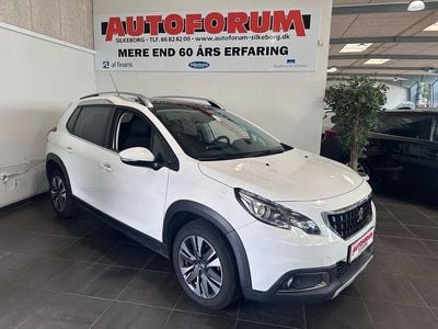 Hvid Brugt 2017 Peugeot 2008 Desire Sky SUV | 64.900 kr. (God pris)