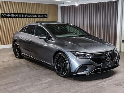 Gråmetal Brugt 2023 Mercedes EQE350 AMG line Sedan | 499.900 kr. (Lidt for dyr)