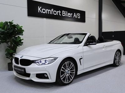 Hvid Brugt 2015 BMW 420 M Sport Cabriolet | 299.900 kr. (Super pris)