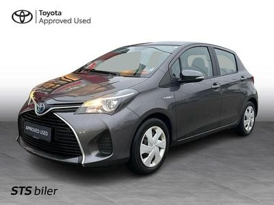 Ash grey Brugt 2017 Toyota Yaris H2 Hatchback | 119.995 kr. (Dyr)