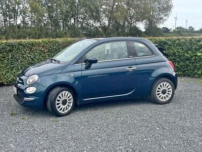 Brugt Fiat 500C 80 HK (58 kW) 2016 Blå Cabriolet