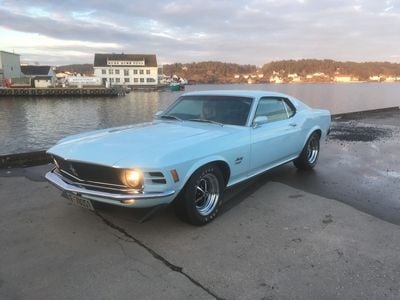 Blå Brugt 1970 Ford Mustang | 390.000 kr.