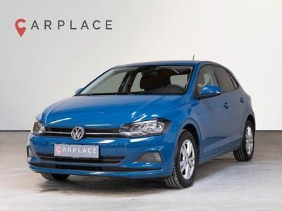 Brugt VW Polo Comfortline 95 HK (69 kW) 2018 Blå Hatchback