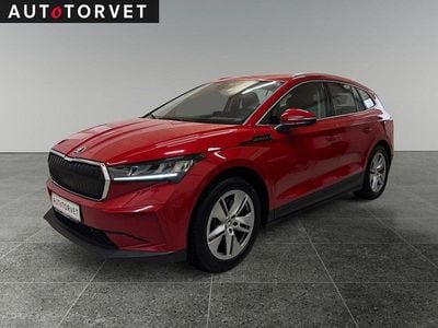 Rød Brugt 2021 Skoda Enyaq iV SUV | 132.700 kr.