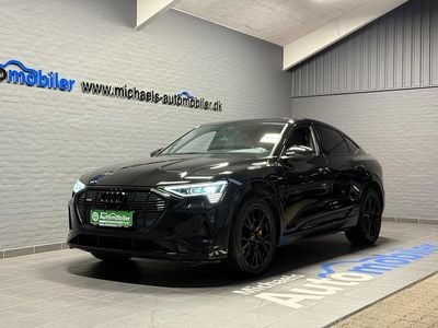 Brugt Audi e-tron Black Edition 300 kW (408 HK) 2022 Sortmetal SUV