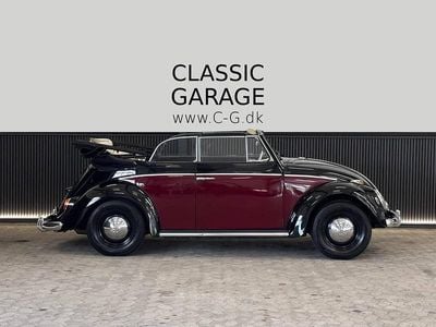 Sort Brugt 1960 VW Beetle Karmann Cabriolet | 149.900 kr.