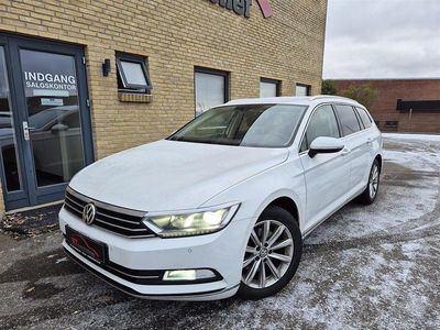 Hvid Brugt 2016 VW Passat Stationcar | 139.900 kr. (Lidt for dyr)
