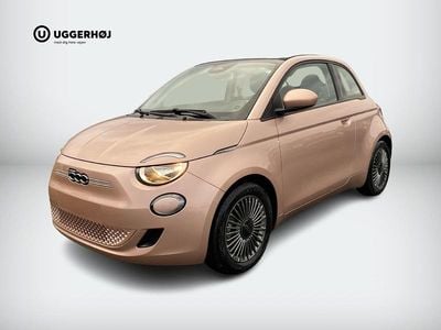 Lyserødmetal Brugt 2022 Fiat 500e Icon Cabriolet | 165.100 kr. (Lidt for dyr)