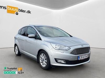 Sølvmetal Brugt 2018 Ford C-MAX Titanium MPV | 139.900 kr. (Fair pris)