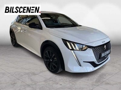 Hvid Brugt 2023 Peugeot e-208 GT Hatchback | 179.800 kr. (Fair pris)