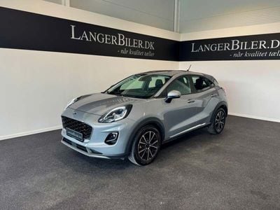 Grå Brugt 2021 Ford Puma Titanium | 199.500 kr. (Fair pris)