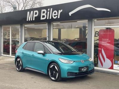 Blåmetal Brugt 2020 VW ID.3 Pro Performance Hatchback | 174.700 kr. (Fair pris)