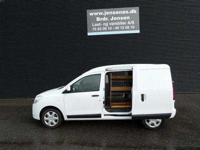 Hvid Brugt 2019 Dacia Dokker Ambiance Van | 44.800 kr.