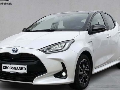 brugt Toyota Yaris 15 Hybrid H3 Style Bi-tone 116HK 5d Trinl. Gear