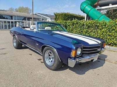 Brugt Chevrolet Chevelle 1972 Blå Cabriolet