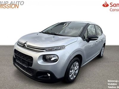 Sølv Brugt 2018 Citroën C3 Start Hatchback | 39.900 kr. (Dyr)