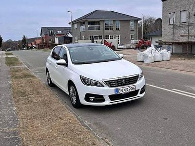 Brugt Peugeot 308 130 HK (95 kW) 2019 Hvid Hatchback