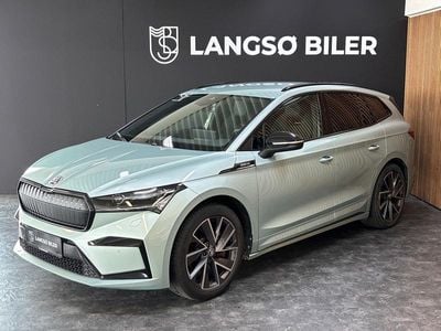 Gråmetal Brugt 2022 Skoda Enyaq iV SportLine SUV | 279.500 kr. (Fair pris)
