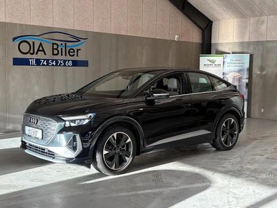 Sortmetal Brugt 2024 Audi Q4 Sportback e-tron S-Line SUV | 329.900 kr. (Fair pris)