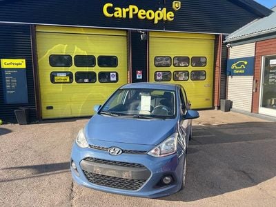 Brugt Hyundai i10 GO! 66 HK (48 kW) 2016 Blå Hatchback