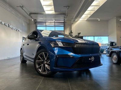 Blåmetal Brugt 2021 Skoda Enyaq iV SportLine SUV | 279.799 kr. (Lidt for dyr)