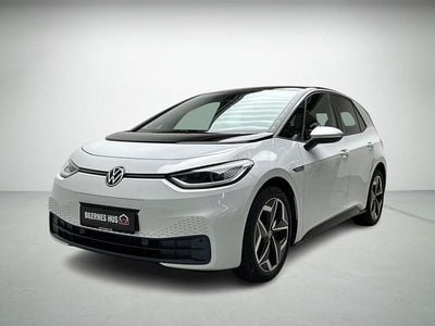 Hvid Brugt 2020 VW ID.3 Pro Performance Hatchback | 159.900 kr. (Fair pris)