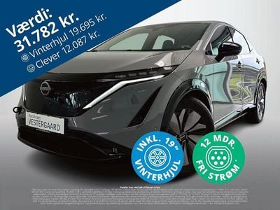 Grå Ny 2024 Nissan Ariya Evolve SUV | 384.000 kr. (Dyr)