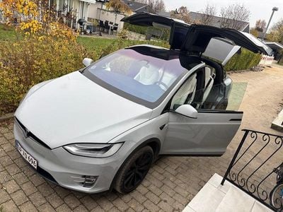 Sølvmetal Brugt 2017 Tesla Model X SUV | 209.900 kr.