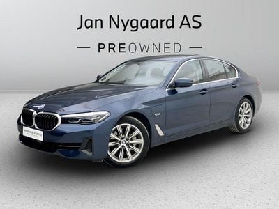 Brugt BMW 530e Sport Line 292 HK (214 kW) 2022 Blåmetal Sedan
