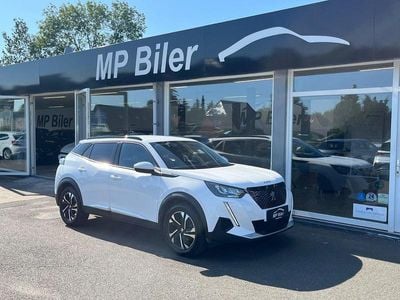 Hvid Brugt 2020 Peugeot 2008 Allure SUV | 129.900 kr. (Dyr)