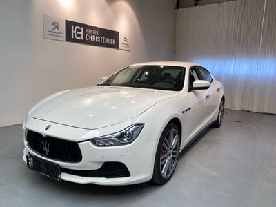 Hvid Brugt 2017 Maserati Ghibli Coupe | 199.999 kr.