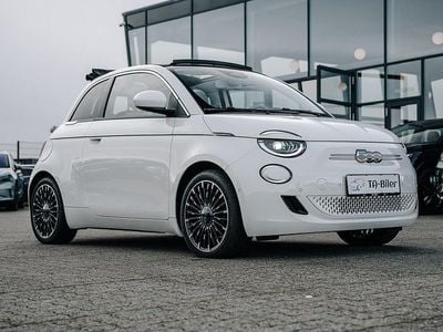 Brugt Fiat 500e La Prima 86 kW (118 HK) 2023 Hvid Cabriolet
