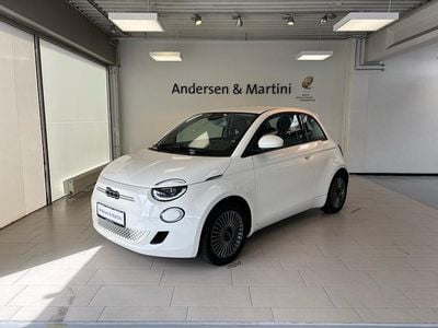 Icewhite Brugt 2022 Fiat 500e Icon Hatchback | 128.700 kr. (Fair pris)