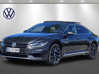 Mørkgrå Brugt 2017 VW Arteon R-line Hatchback | 284.900 kr.