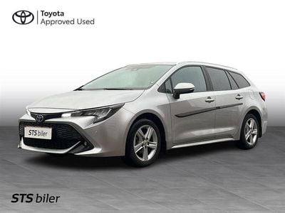 1l0 shimmering silver Brugt 2022 Toyota Corolla Active Stationcar | 239.990 kr. (Fair pris)