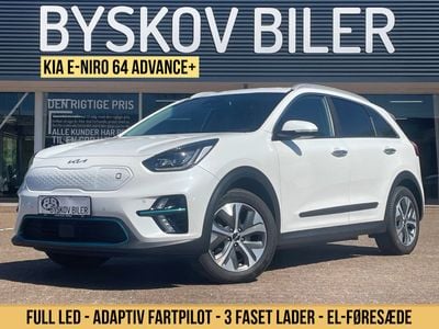 Hvidmetal Brugt 2022 Kia e-Niro Advance SUV | 189.995 kr. (Fair pris)