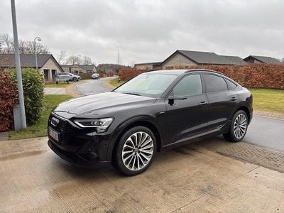Brugt Audi e-tron S-Line 300 kW (408 HK) 2020 Sortmetal SUV