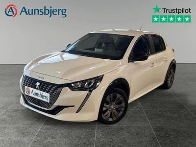 Hvid Brugt 2022 Peugeot e-208 Active Hatchback | 122.500 kr. (Fair pris)