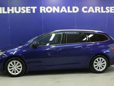Brugt Peugeot 308 Style 130 HK (95 kW) 2019 Blåmetal Stationcar