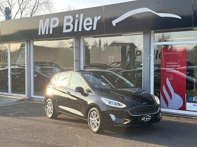 Sortmetal Brugt 2021 Ford Fiesta Titanium Hatchback | 89.900 kr. (Super pris)