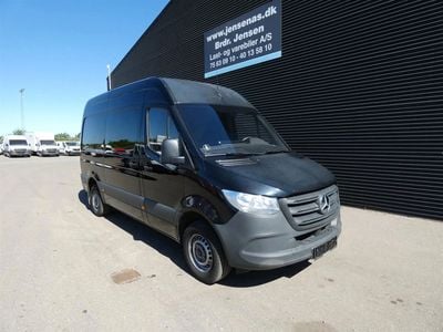 Brugt Mercedes Sprinter 170 HK (125 kW) 2021 Sort Van