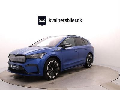 Blåmetal Brugt 2022 Skoda Enyaq iV SportLine SUV | 219.900 kr. (Fair pris)