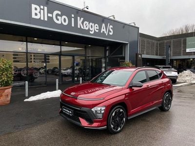 Brugt Hyundai Kona N Line 159 kW (217 HK) 2024 Mørkrødmetal SUV