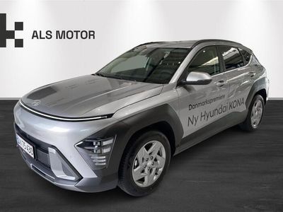 Shimmering silver Brugt 2023 Hyundai Kona Advanced SUV | 259.900 kr. (Super pris)