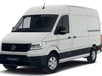 Hvid Ny 2025 VW Crafter Van | 389.900 kr.