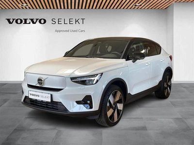 Hvidmetal Ny 2025 Volvo EC40 Ultra SUV | 519.900 kr.